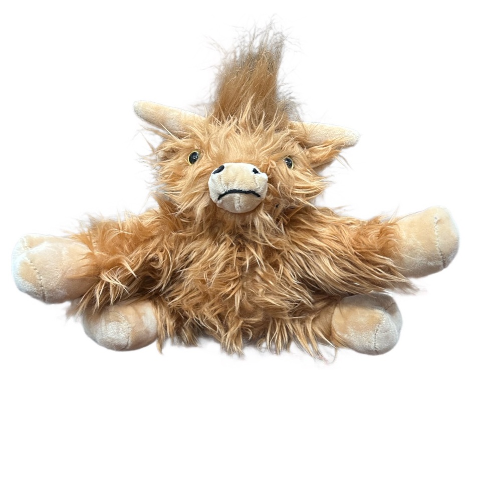 Heatable & Coolable Highland Cow Stuffed Animals Plushie, Microwavable